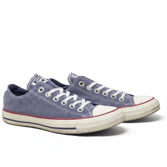 Converse Shoes - Converse Unisex Chuck Taylor All Star Low Blue Denim Chambray Mens 5 / Womens 7